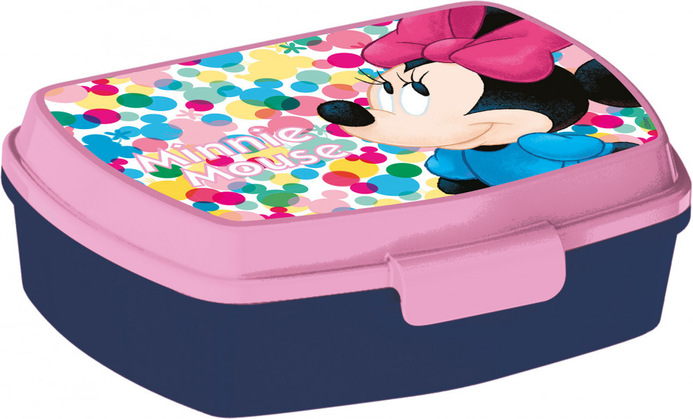 Disney Minnie Dotted Funny M Anyag Szendvicsdoboz Gyerek