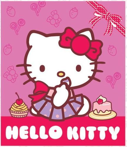 Hello Kitty polár takaró
