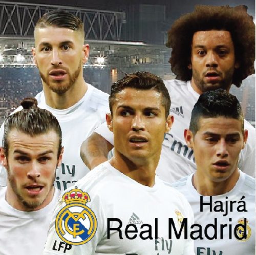 Real Madrid mintájú párna