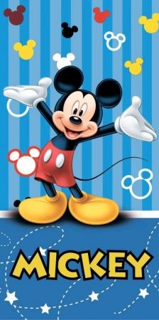 Mickey mintás törölköző