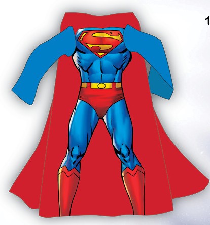 Superman ujjas takaró