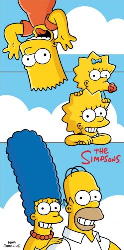 Simpsons törölköző