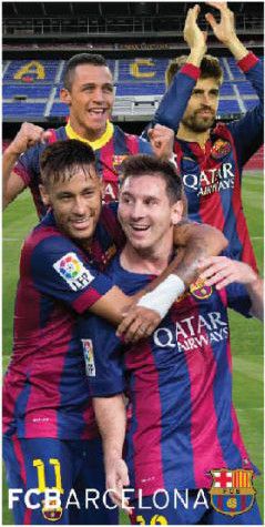 Barcelona Messi törölköző