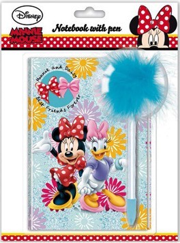 Disney Minnie és Daisy emlékkönyv + toll