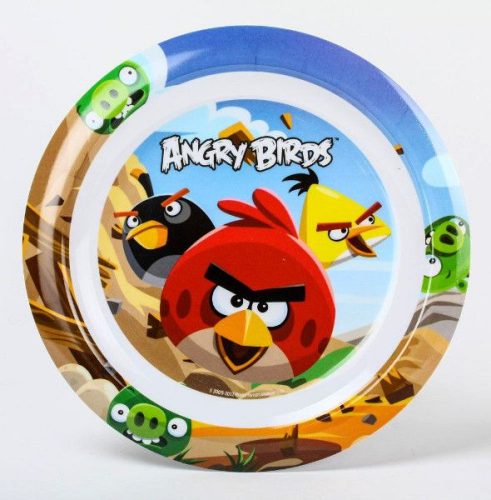Angry Birds lapostányér