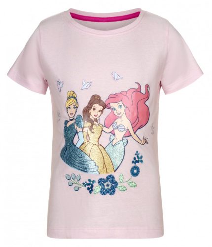 Disney Hercegnők gyerek rövid póló, felső 122/128 cm