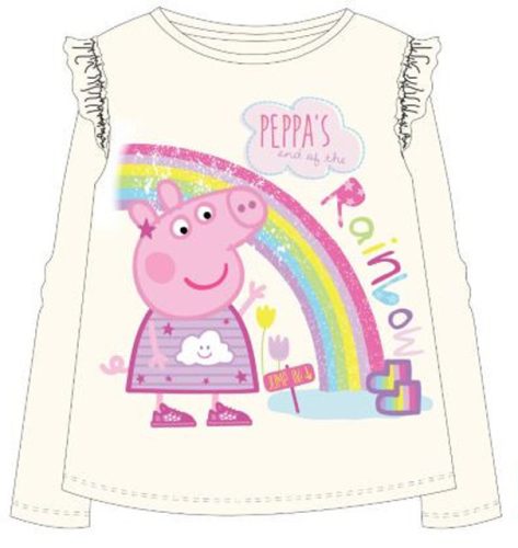 Peppa malac Rainbow gyerek hosszú póló, felső 92 cm