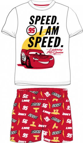 Disney Verdák Racing Dreams gyerek rövid pizsama 128 cm