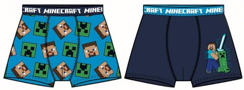Minecraft gyerek boxeralsó 2 darab/csomag 12 év