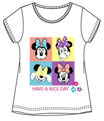 Disney Minnie Nice Day gyerek rövid póló, felső 4 év