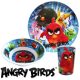 Angry Birds melamin étkészlet