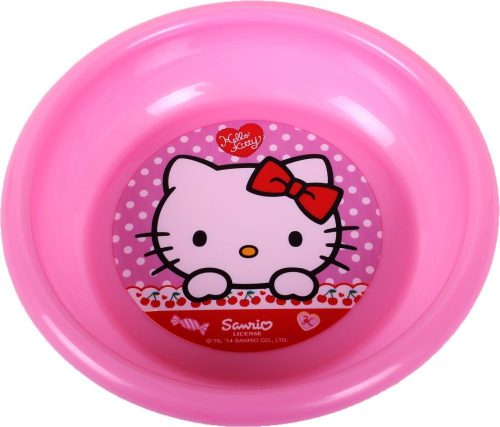 Hello Kitty műanyag mélytányér