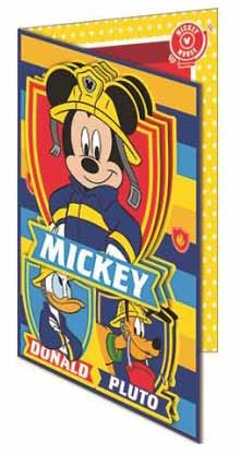 Disney Mickey Üdvözlőkártya+boríték 3D