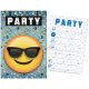 Emoji Party Meghívó