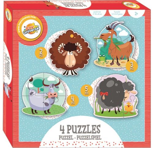 Farm forma puzzle szett