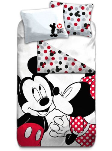 Disney Minnie, Mickey Love ágyneműhuzat 155×200cm, 50x80 cm