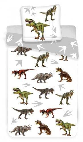 Dinoszaurusz gyerek ágyneműhuzat 100×140cm, 40×45 cm