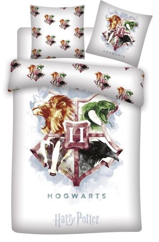 Harry Potter ágyneműhuzat Hogwarts 135×200cm, 80×80 cm