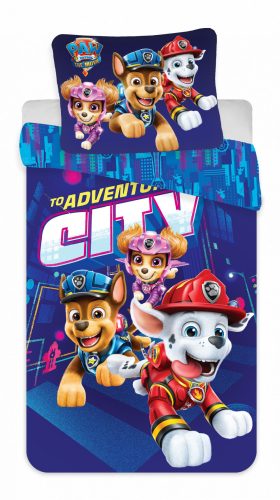 Mancs Őrjárat Adventure City gyerek ágyneműhuzat 100×135cm, 40×60 cm