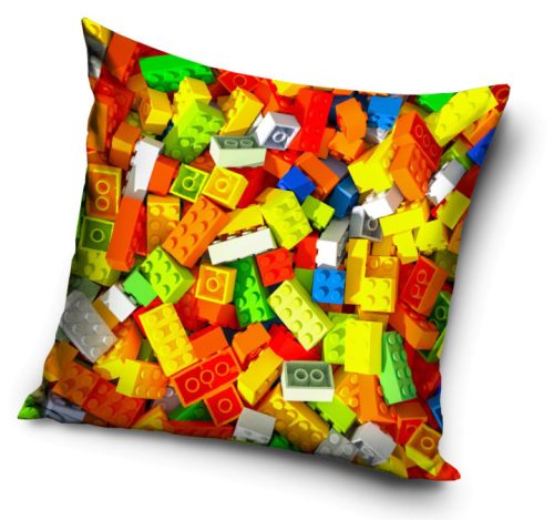 Bricks, Lego mintázatú párnahuzat 40x40 cm