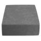 Grey, Szürke frottír gumis lepedő 60x120 cm