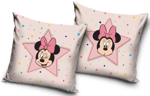Disney Minnie Star párna, díszpárna 40x40 cm