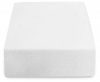 White, Fehér frottír gumis lepedő 60x120 cm