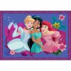 Disney Hercegnők Whimsical 4 az 1-ben puzzle Clementoni