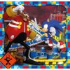 Sonic a sündisznó Doctor Eggman 3x48 db-os puzzle Clementoni