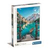 Olaszország Braies Lake 500 db-os puzzle Clementoni