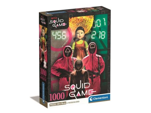 Squid Game 1000 db-os puzzle Clementoni