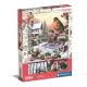 Karácsony Robin and Holly 1000 db-os puzzle Clementoni