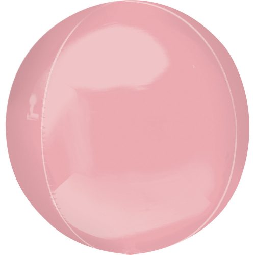 Pastel Pink Gömb Fólia lufi 40 cm