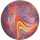 Colorful, Színes gömb fólia lufi 40 cm