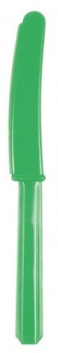 Evőeszköz, kés - 10 darabos Festive Green