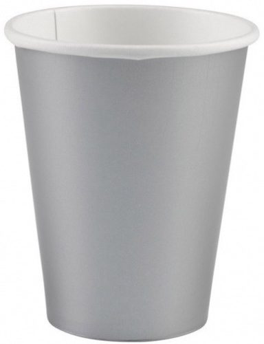 Silver papír pohár 8 db-os 250 ml