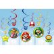 Super Mario Mushroom World szalag dekoráció 12 db-os szett