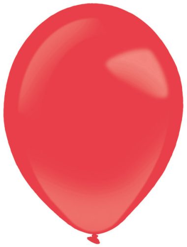 Piros Apple Red léggömb, lufi 100 db-os 5 inch (12 cm)