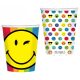 Emoji Wink papír pohár 8 db-os 250 ml