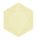Sárga Vert Decor hatszögletű lapostányér 6 db-os 15,8 cm