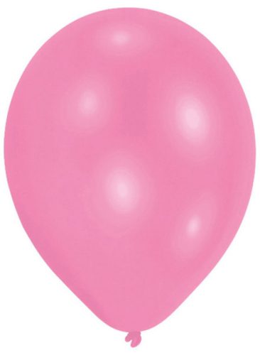 Rózsaszín New Pink léggömb, lufi 50 db-os 11 inch (27,5 cm)