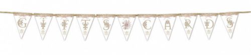 Esküvői Gifts and Cards zászlófüzér 240 cm