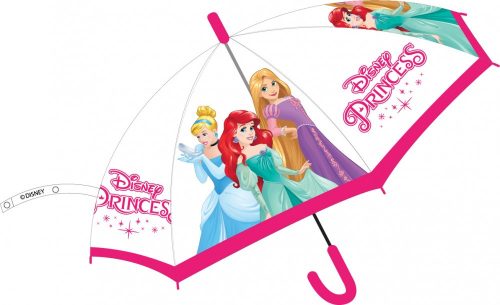 Disney Hercegnők gyerek félautomata átlátszó esernyő Ø74 cm