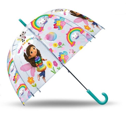 Gabi babháza gyerek átlátszó félautomata esernyő Ø70 cm
