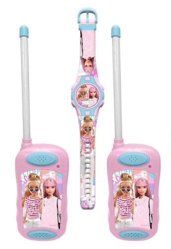 Barbie Walkie Talkie + digitális karóra szett