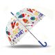 Űr gyerek átlátszó félautomata esernyő Ø70 cm