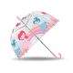 Tündérhercegnők gyerek átlátszó félautomata esernyő Ø70 cm