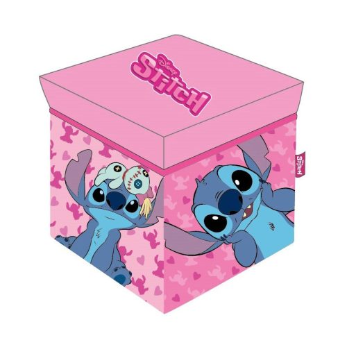 Disney Lilo és Stitch, A csillagkutya Scrump játéktároló 30×30×30 cm