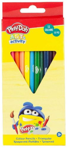 Play-Doh háromszögletű színes ceruza 12 db-os