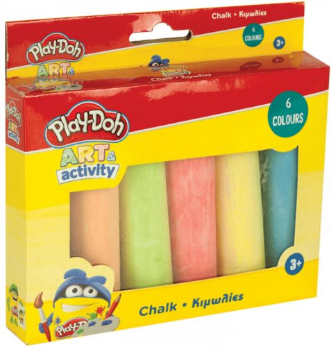 Play-Doh színes jumbo kréta 6 db-os